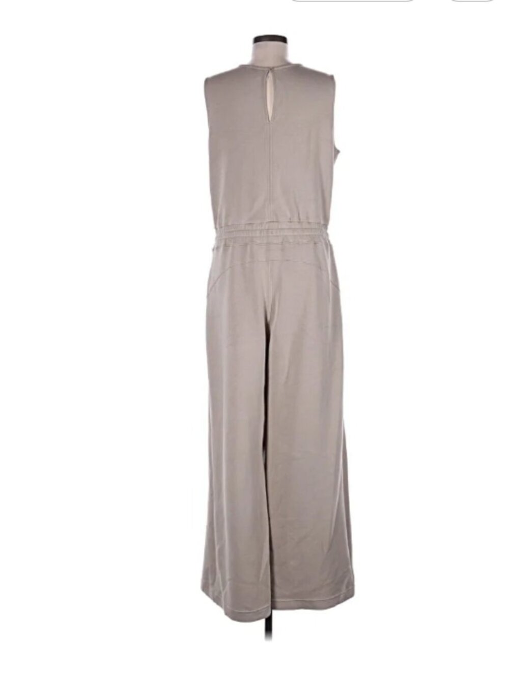 SPANX Air Essentials Sleeveless Jumpsuit Size XL Petite Tank Wide leg - Picture 5 of 5
